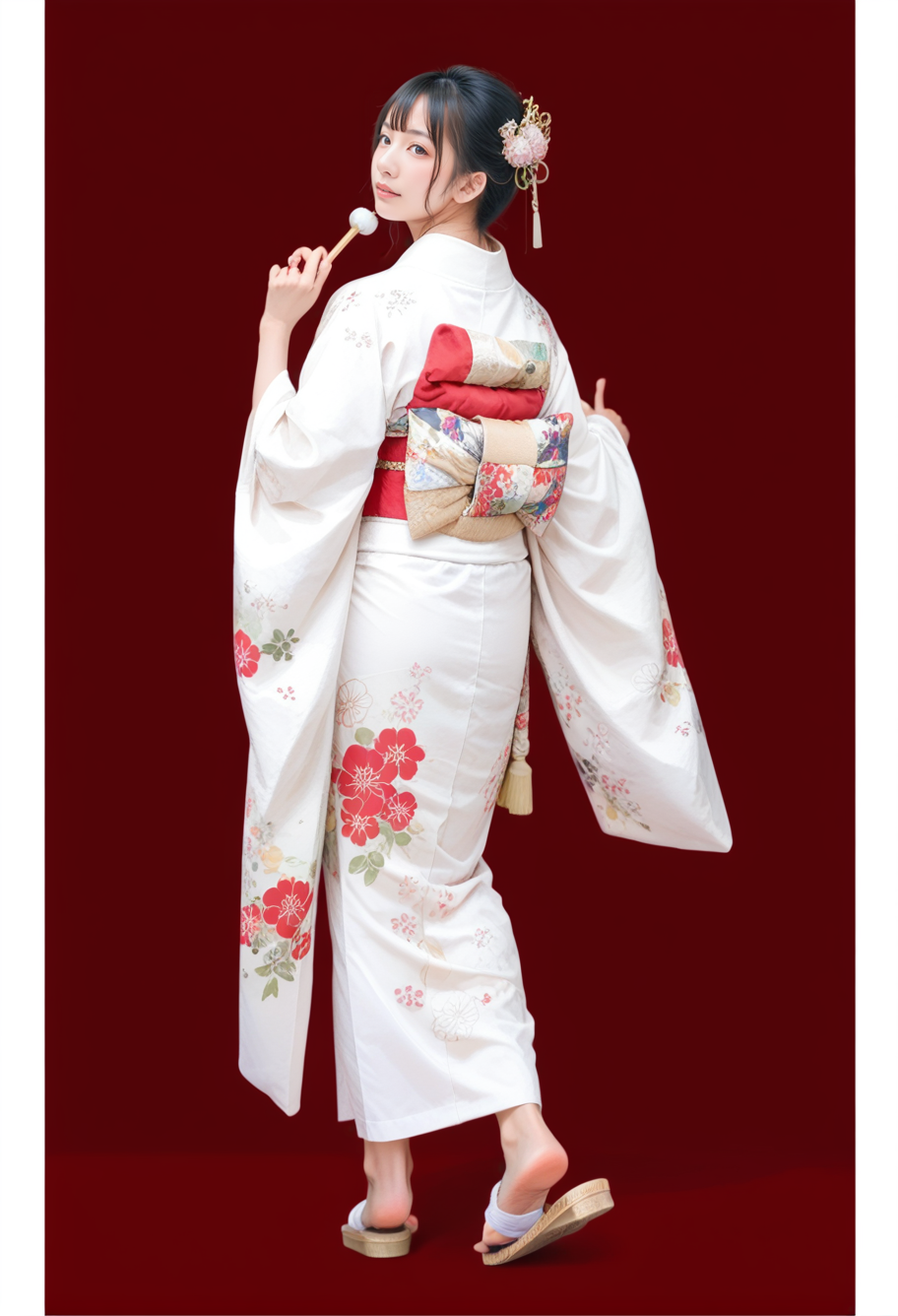 28437-3382985770-score_9,score_8_up,score_7_up,8k,red background,1girl,solo,,ruanyi0712,floral print,white kimono,obijime,sandals,tabi,_lora_0712.png
